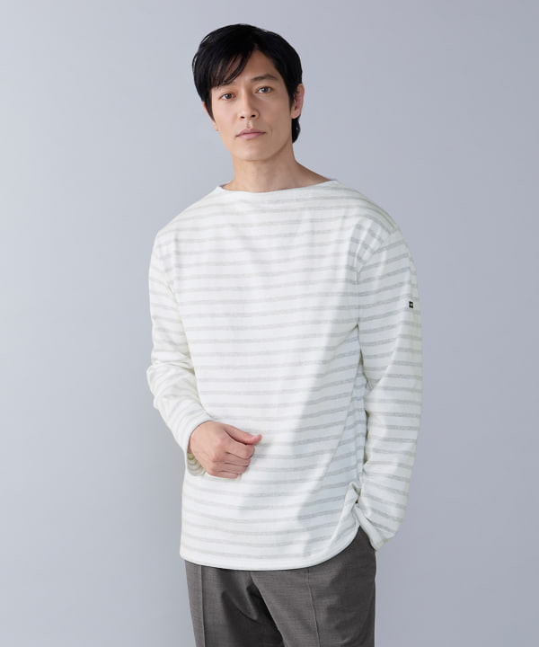 BEAMS F（ビームスF）SAINT JAMES / OUESSANT ボーダー ボート