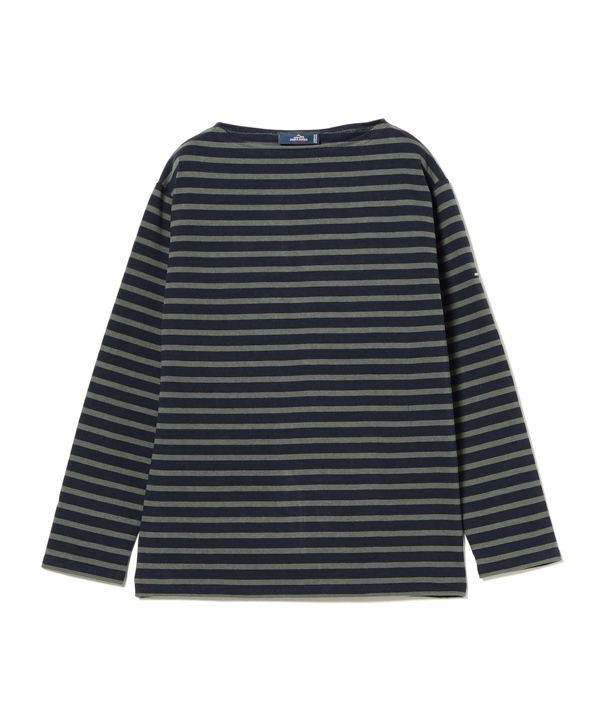 SAINT JAMES セントジェームス / OUESSANT ボーダー ボートネック Tシャツ Tシャツ・カットソー MEN NAVY*KHAKI 5 SAINT JAMES セントジェームス / OUESSANT ボーダー ボートネック Tシャツ Tシャツ・カットソー MEN NAVY*KHAKI 5