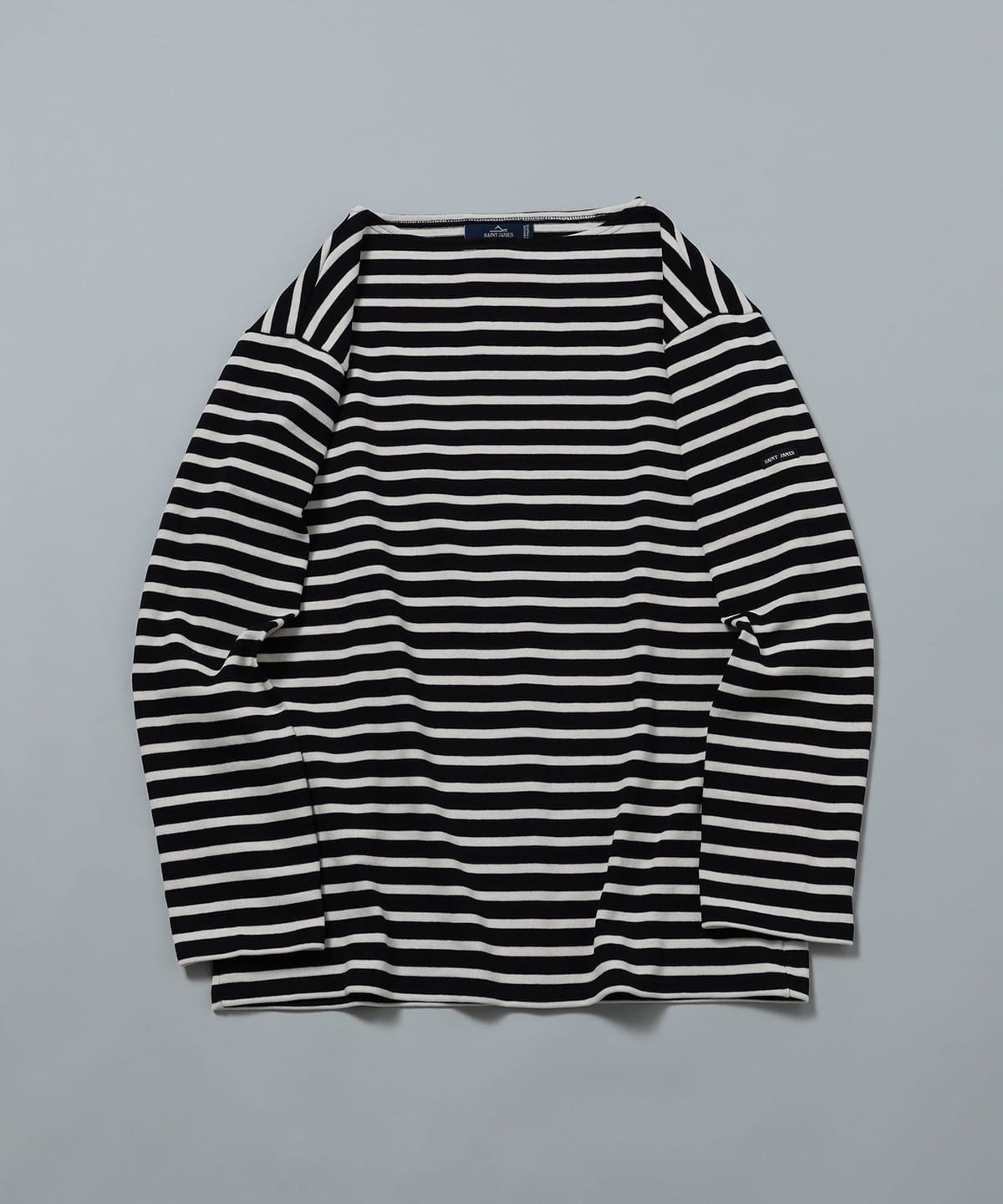 SAINT JAMES セントジェームス / OUESSANT ボーダー ボートネック Tシャツ Tシャツ・カットソー MEN NOIR*ECRU 5 SAINT JAMES セントジェームス / OUESSANT ボーダー ボートネック Tシャツ Tシャツ・カットソー MEN NOIR*ECRU 5