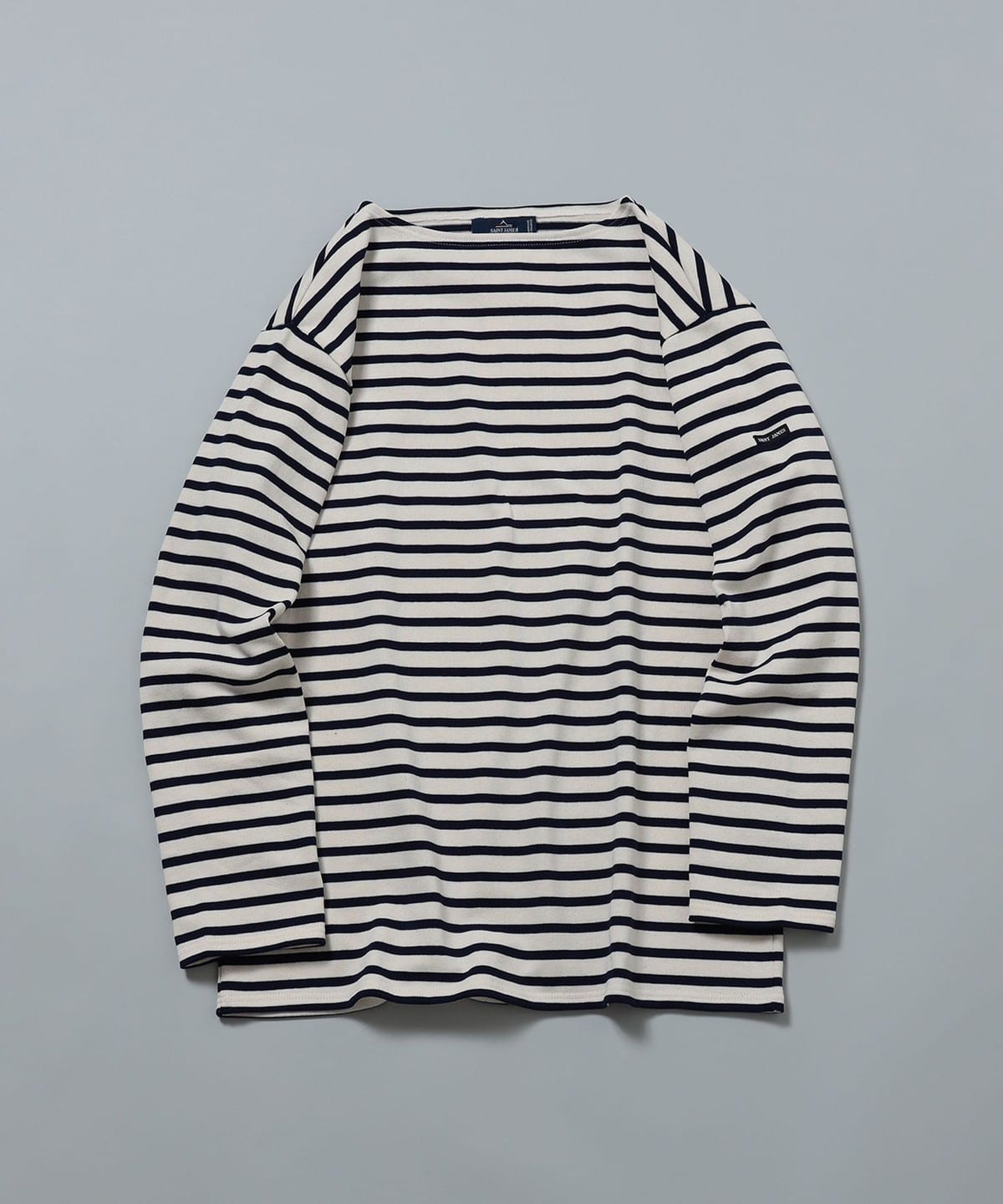 SAINT JAMES セントジェームス / OUESSANT ボーダー ボートネック Tシャツ Tシャツ・カットソー MEN ECRU*MARINE 6 SAINT JAMES セントジェームス / OUESSANT ボーダー ボートネック Tシャツ Tシャツ・カットソー MEN ECRU*MARINE 6