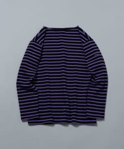 SAINT JAMES / OUESSANT ボーダー ボートネック Tシャツ
