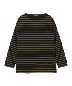 SAINT JAMES / OUESSANT ボーダー ボートネック Tシャツ