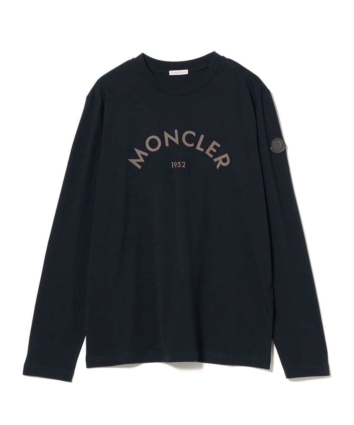 BEAMS F（ビームスF）MONCLER / ロゴ クルーネック ロングスリーブTシャツ（Tシャツ・カットソー Tシャツ）通販｜BEAMS