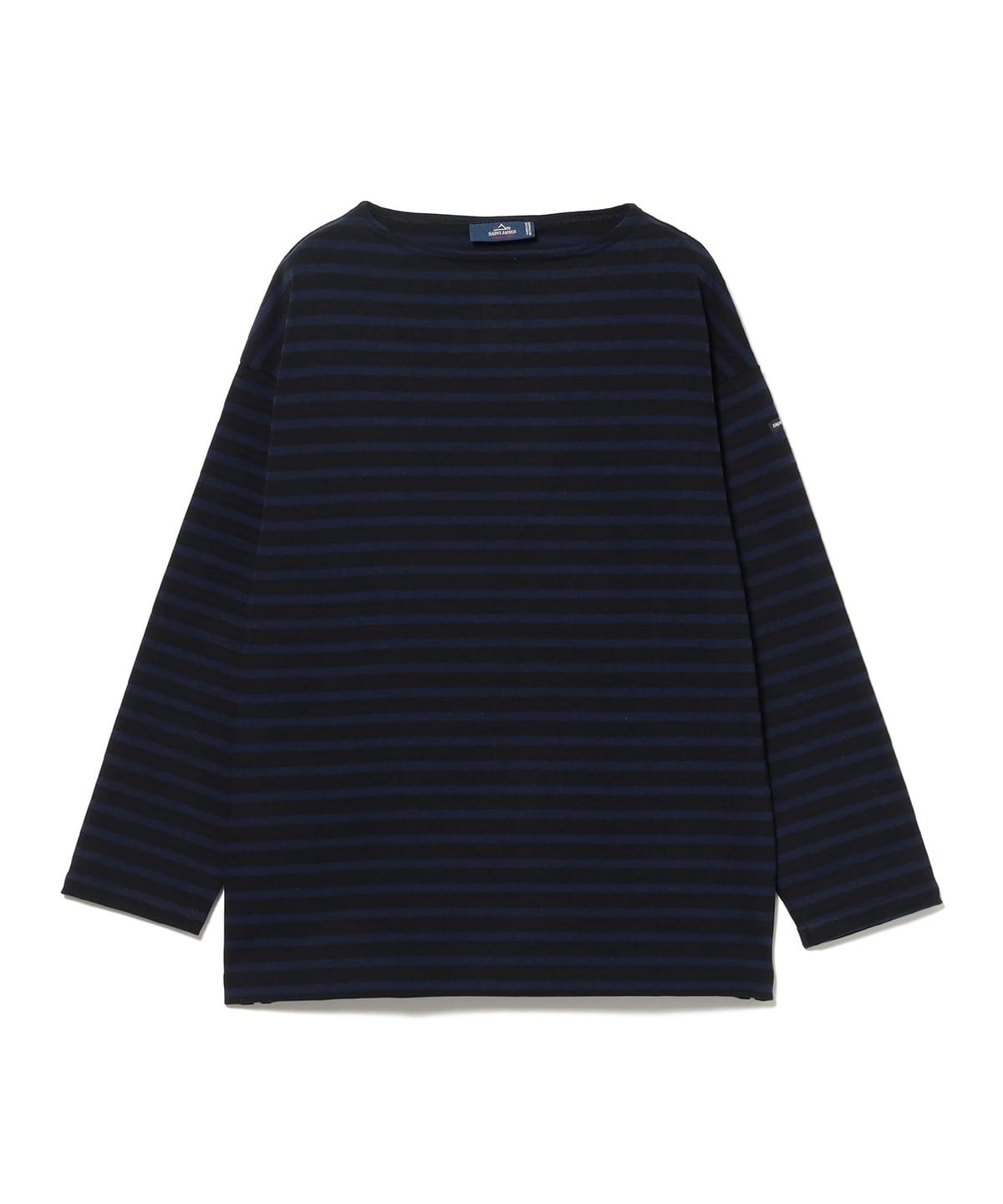 SAINT JAMES セントジェームス / ルーズフィット ボーダー ボートネック Tシャツ Tシャツ・カットソー MEN NOIR*NAVY 4 SAINT JAMES セントジェームス / ルーズフィット ボーダー ボートネック Tシャツ Tシャツ・カットソー MEN NOIR*NAVY 4