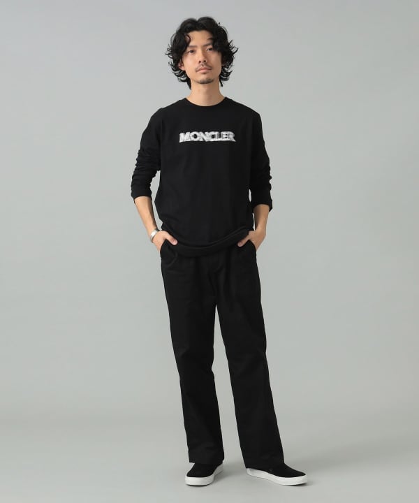 BEAMS F（ビームスF）MONCLER / コットン ロングスリーブTシャツ