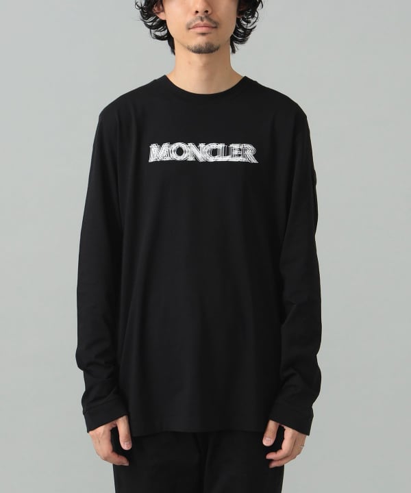 BEAMS F（ビームスF）MONCLER / コットン ロングスリーブTシャツ