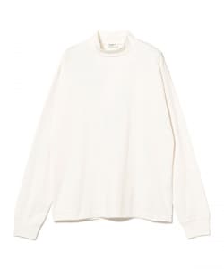 コーコランコットン モックネック コンフォートフィット ロングスリーブTシャツ