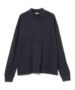 ウール モックネック コンフォートフィット ロングスリーブ Tシャツ