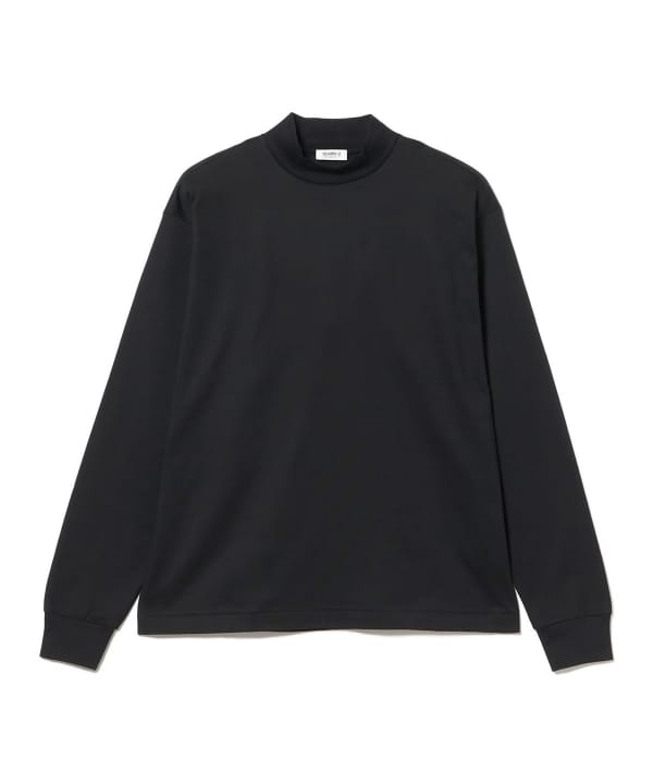 ファーストグレードスーピマコットン ロングスリーブ モックネック コンフォートフィット Tシャツ