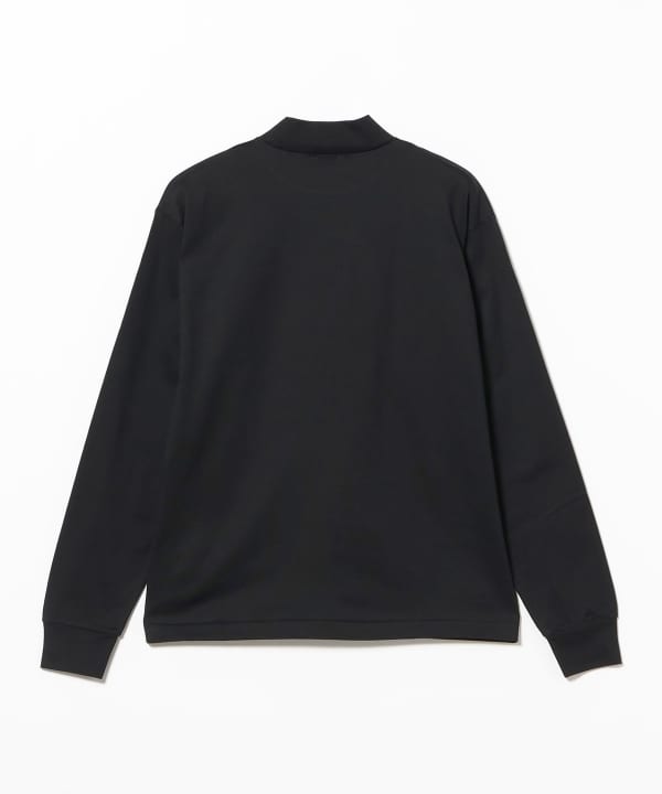 ファーストグレードスーピマコットン ロングスリーブ モックネック コンフォートフィット Tシャツ