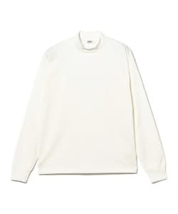 ファーストグレードスーピマコットン ロングスリーブ モックネック コンフォートフィット Tシャツ