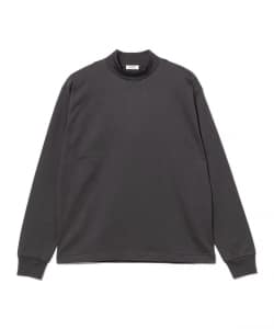 ファーストグレードスーピマコットン ロングスリーブ モックネック コンフォートフィット Tシャツ