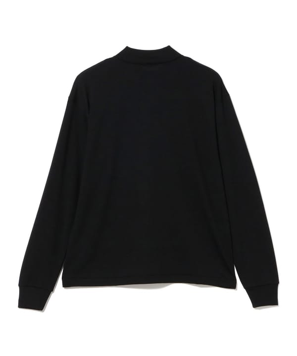 ウール ロングスリーブ モックネック Tシャツ