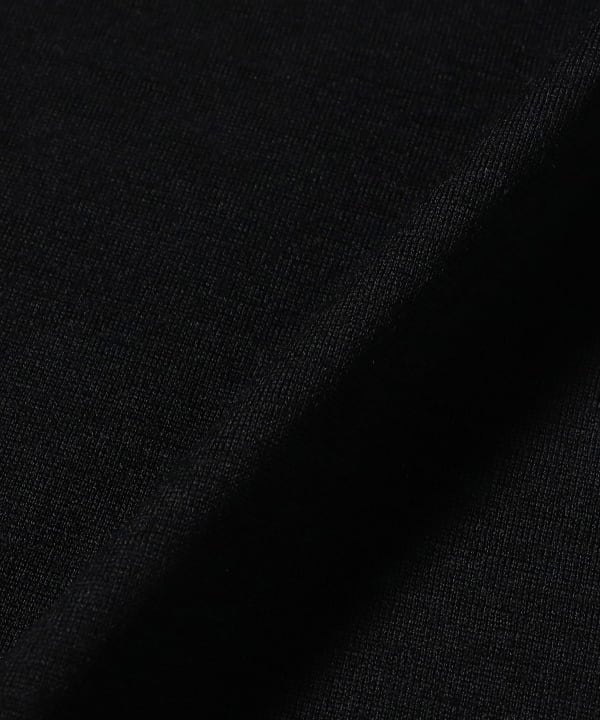 ウール ロングスリーブ モックネック Tシャツ