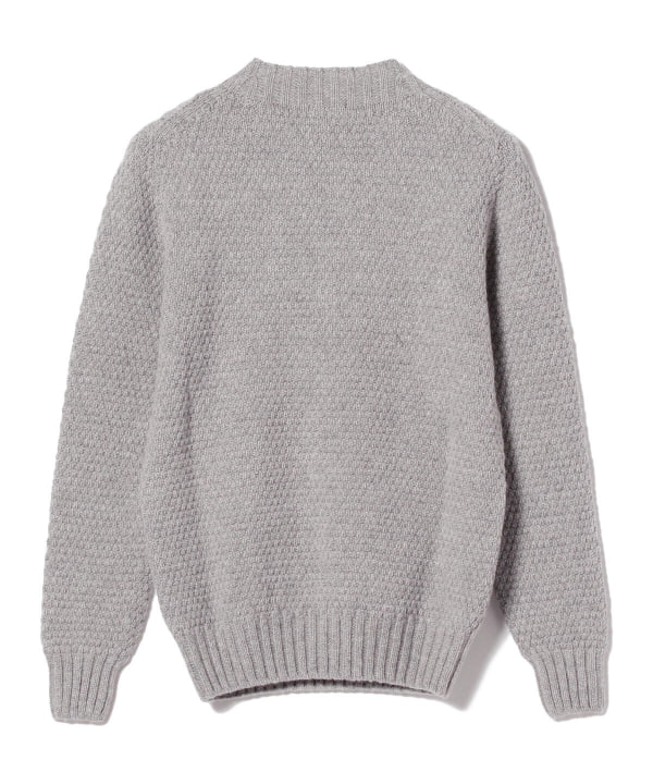 BEAMS F [Outlet] DRUMOHR / Aran cable mock neck knit BEAMS tops knit ...