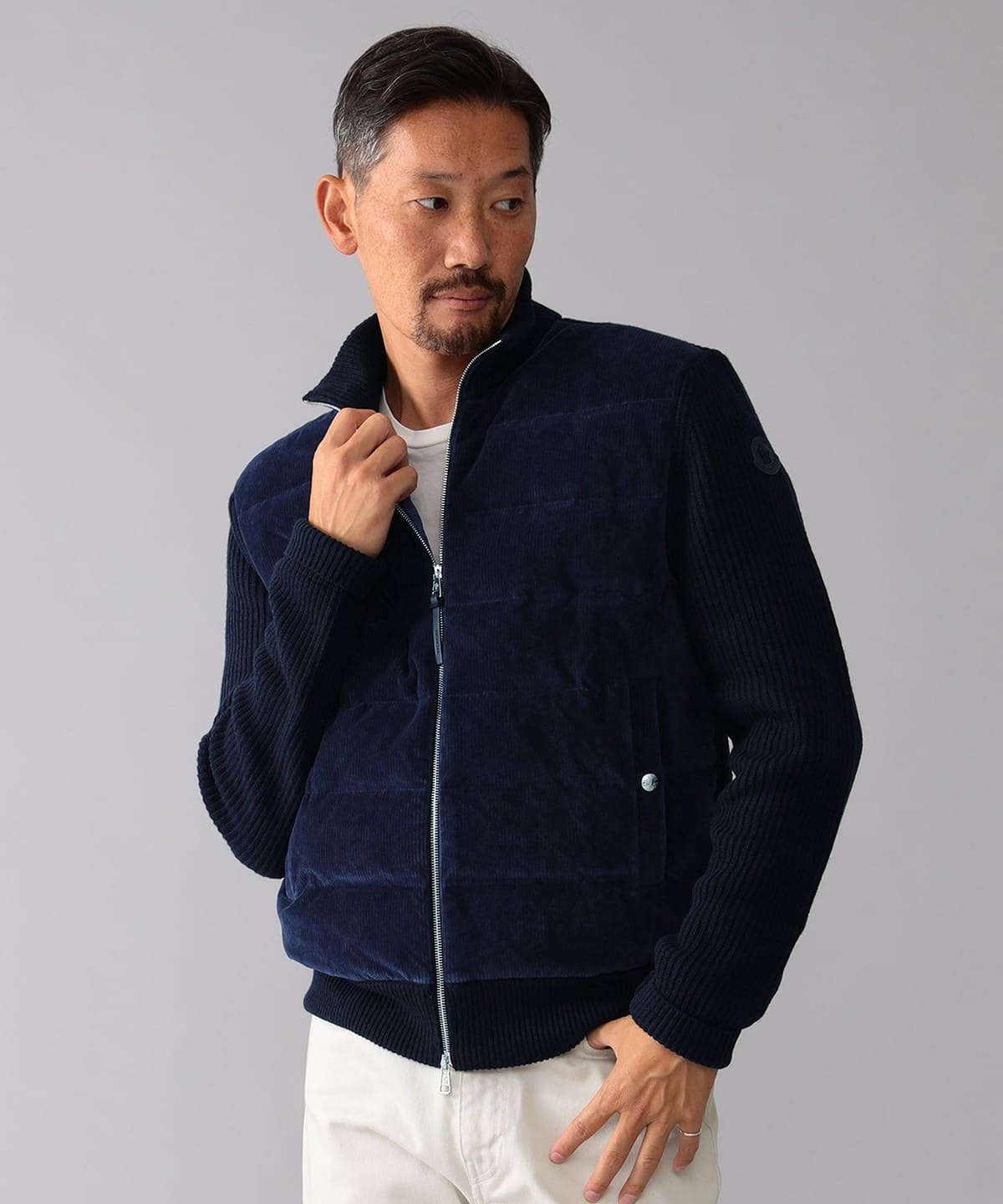 BEAMS F（ビームスF）MONCLER / ニット ダウンカーディガン（トップス 