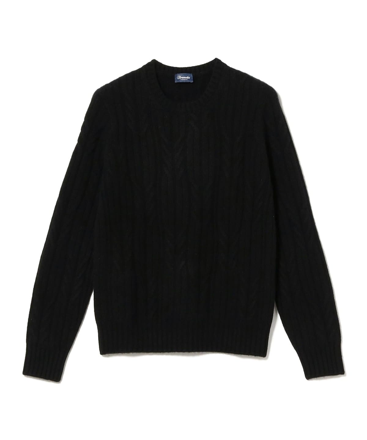 BEAMS F（ビームスF）DRUMOHR / カシミヤ 5ゲージ ケーブル クルー
