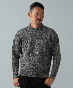 Macalastair × BEAMS F / 別注 ウール モックネックニット
