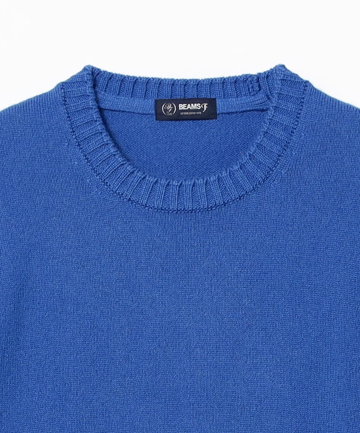 BEAMS F（ビームスF）カシミヤ クルーネックニット（トップス ニット