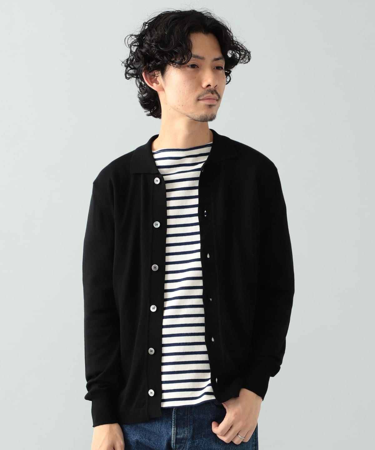 【アウトレット】MORGANO × BEAMS F / 別注 コットン ハイゲージ