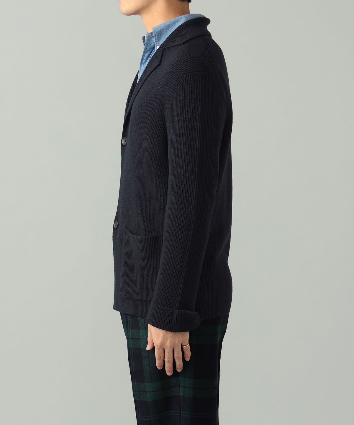 BEAMS F (BEAMS F)【Special order】ZANONE / 7 Gauge Knit