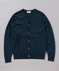 BEAMS F（ビームスF）JOHN SMEDLEY / HALIN 30ゲージ カーディガン