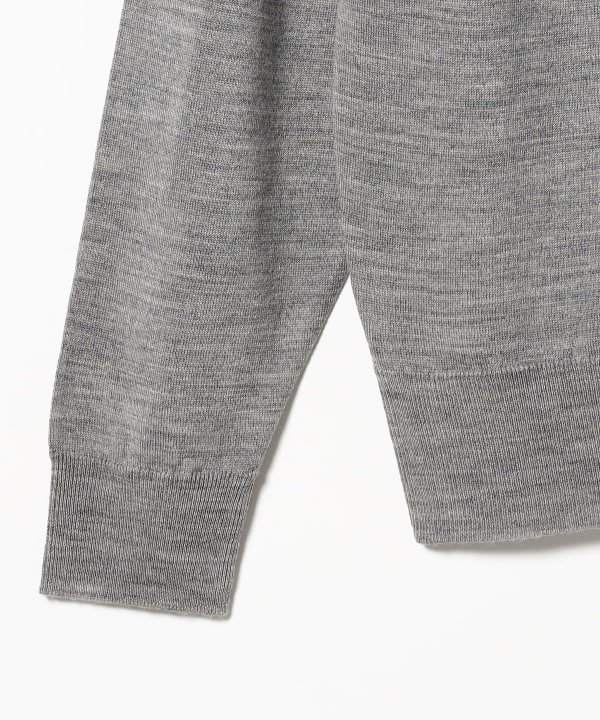 BEAMS F（ビームスF）JOHN SMEDLEY / PACKHAM 30ゲージ Vネックニット