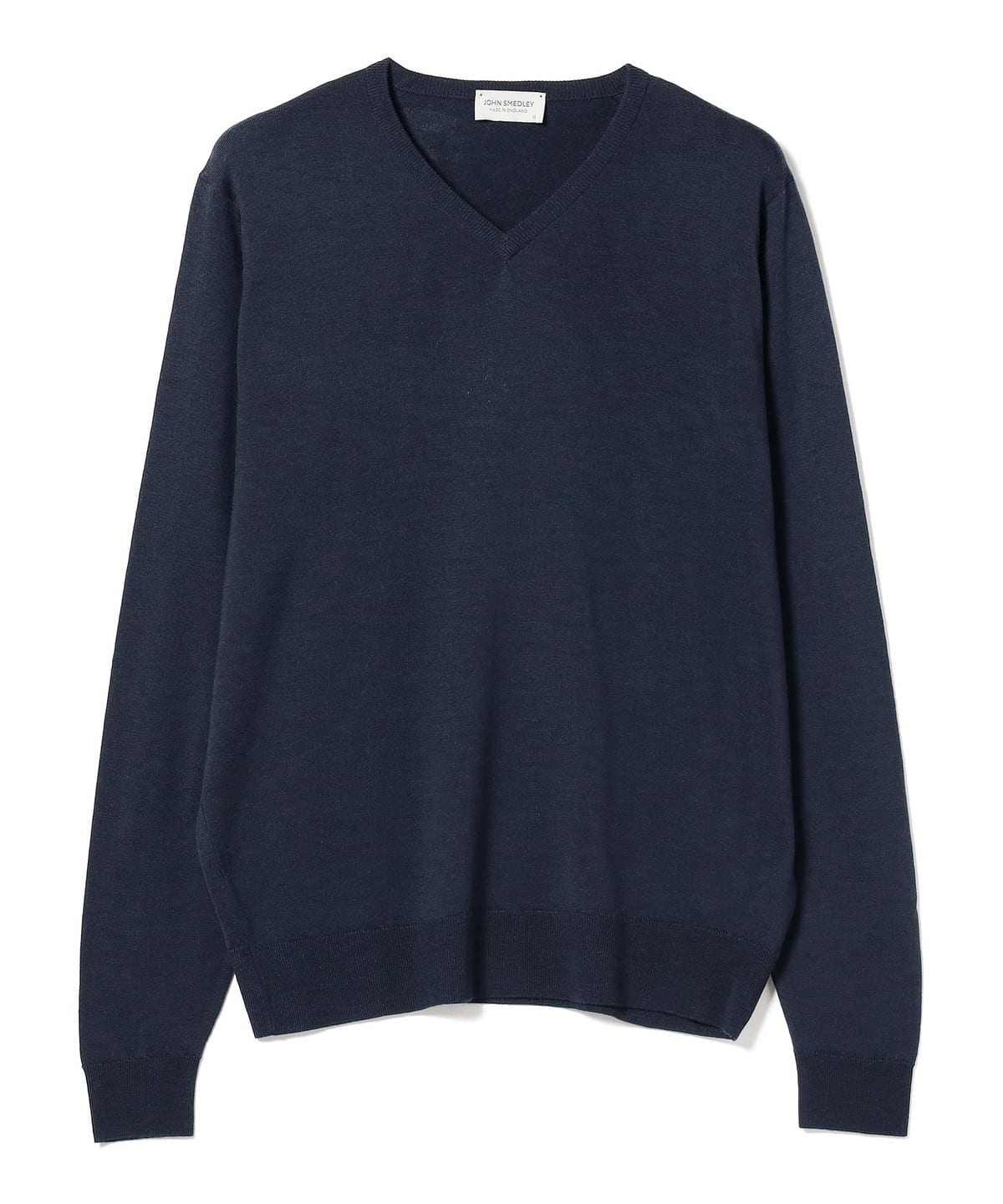 BEAMS F（ビームスF）JOHN SMEDLEY / PACKHAM 30ゲージ Vネックニット