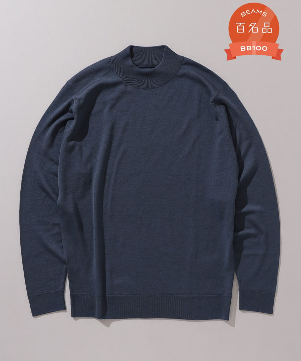 BEAMS F（ビームスF）JOHN SMEDLEY / KILDAY 30ゲージ モックネック