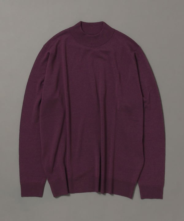 BEAMS F JOHN SMEDLEY / KILDAY 30 gauge mock neck knit (tops knit BEAMS  sweater) mail order | BEAMS