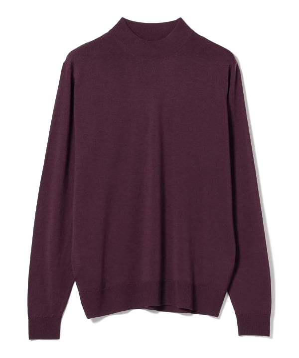 BEAMS F JOHN SMEDLEY / KILDAY 30 gauge mock neck knit (tops knit BEAMS  sweater) mail order | BEAMS