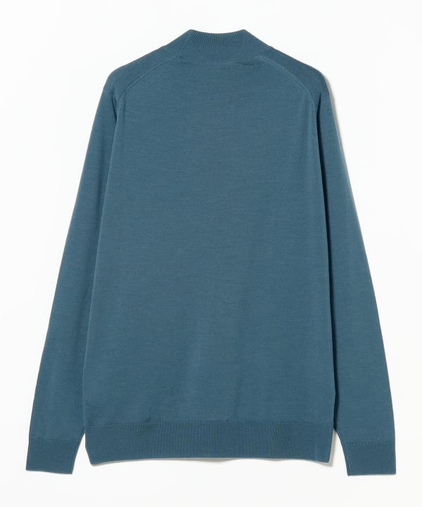 BEAMS F JOHN SMEDLEY / KILDAY 30 gauge mock neck knit (tops knit BEAMS  sweater) mail order | BEAMS