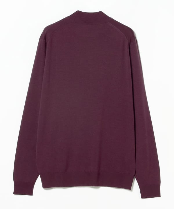 BEAMS F JOHN SMEDLEY / KILDAY 30 gauge mock neck knit (tops knit BEAMS  sweater) mail order | BEAMS