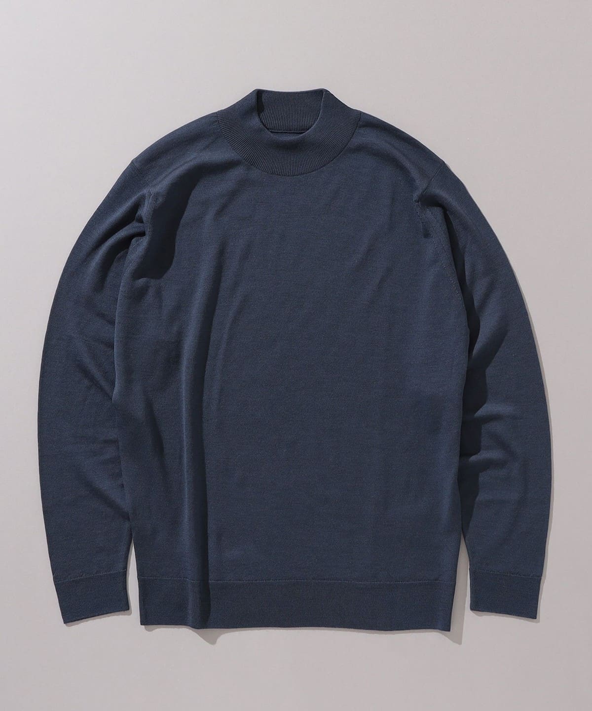 JOHN SMEDLEY ジョン スメドレー / KILDAY 30ゲージ モックネックニット トップス MEN SMOKE BLUE S JOHN SMEDLEY ジョン スメドレー / KILDAY 30ゲージ モックネックニット トップス MEN SMOKE BLUE S