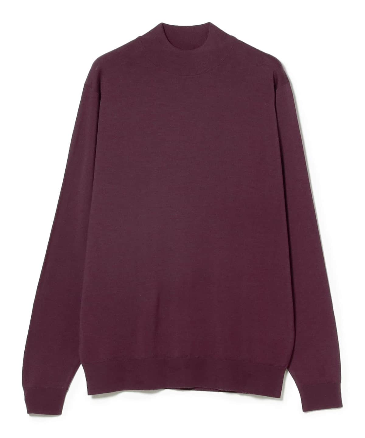 JOHN SMEDLEY ジョン スメドレー / KILDAY 30ゲージ モックネックニット トップス MEN FIG M JOHN SMEDLEY ジョン スメドレー / KILDAY 30ゲージ モックネックニット トップス MEN FIG M