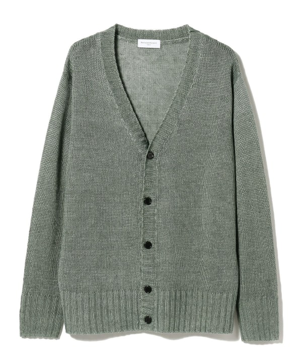 BEAMS F BEAMS RENCONTRANT BEAMS F / Special order linen cardigan (tops ...