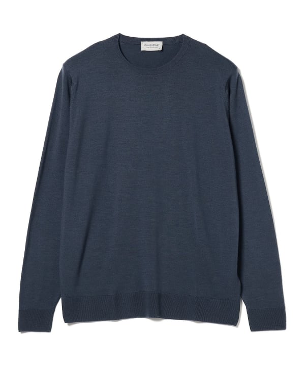 BEAMS F（ビームスF）JOHN SMEDLEY / SCANLAN 30ゲージ クルー