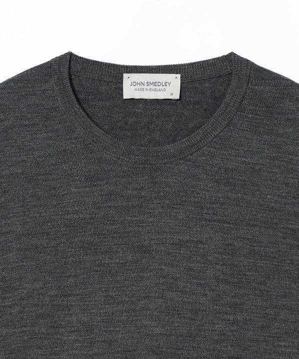 BEAMS F（ビームスF）JOHN SMEDLEY / SCANLAN 30ゲージ クルー