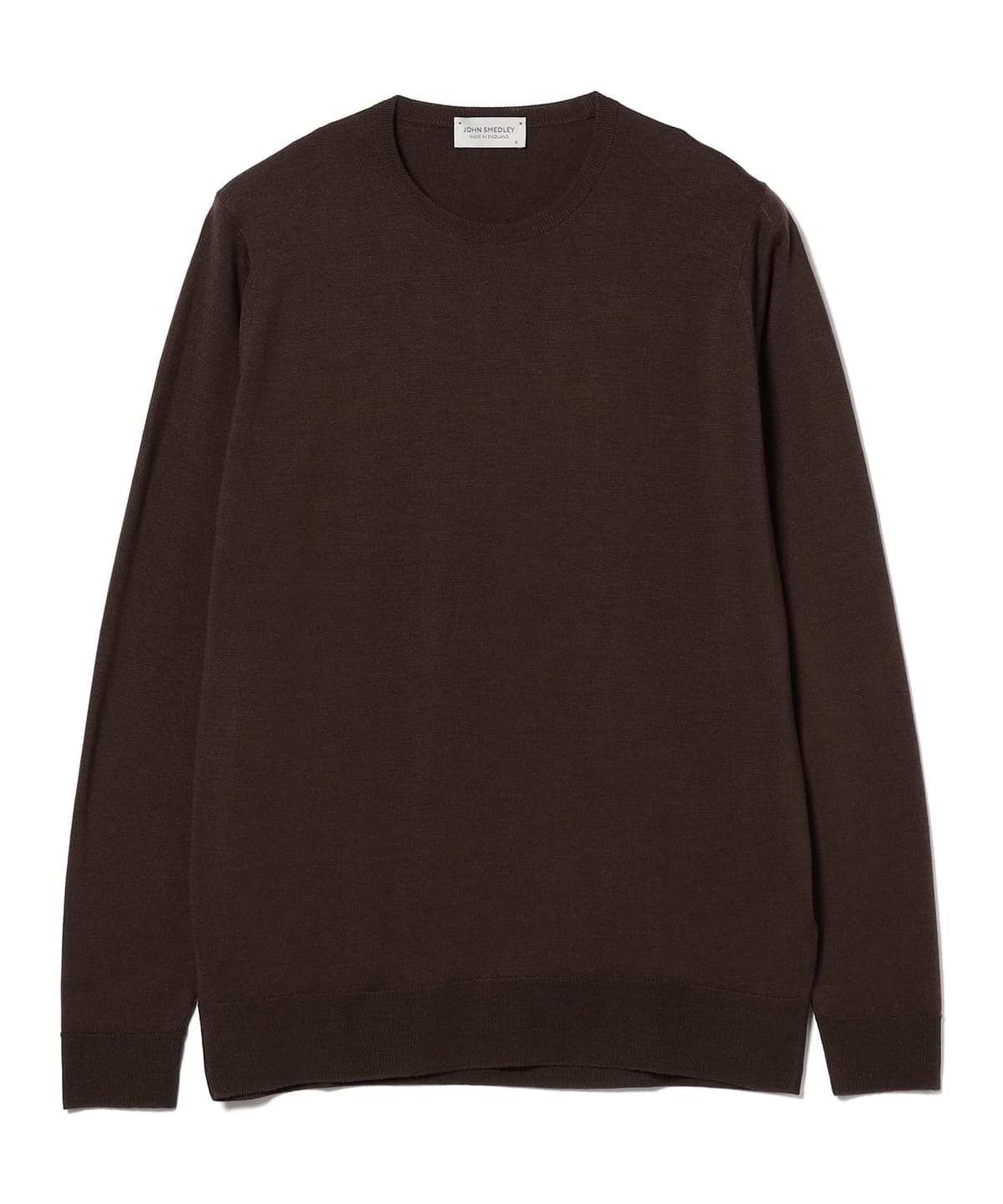 JOHN SMEDLEY ジョン スメドレー / SCANLAN 30ゲージ クルーネックニット トップス MEN TRUFFLE M JOHN SMEDLEY ジョン スメドレー / SCANLAN 30ゲージ クルーネックニット トップス MEN TRUFFLE M