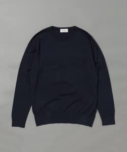 JOHN SMEDLEY / DAVID 30ゲージ コットン  クルーネックニット