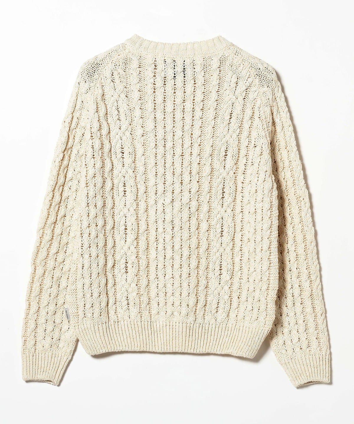 BEAMS F ビームスエフ コットンニット セーター グレー 44