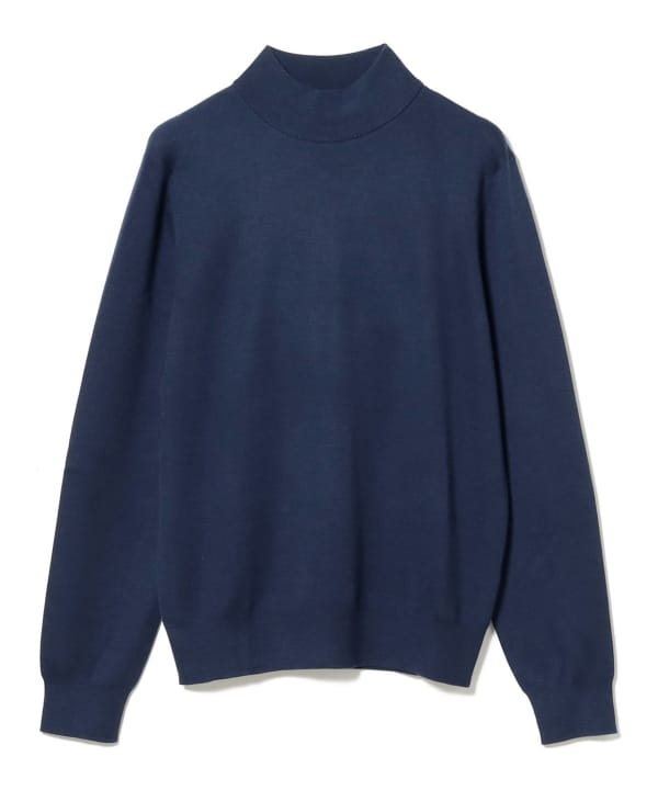 BEAMS F（ビームスF）MANRICO CASHMERE / スーパーカシミヤ モックネックニット（トップス ニット・セーター）通販｜BEAMS