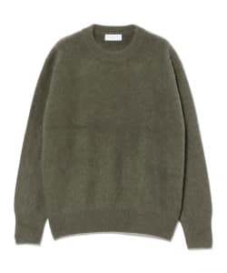 RENCONTRANT / フォックスウール シャギー クルーネックニット