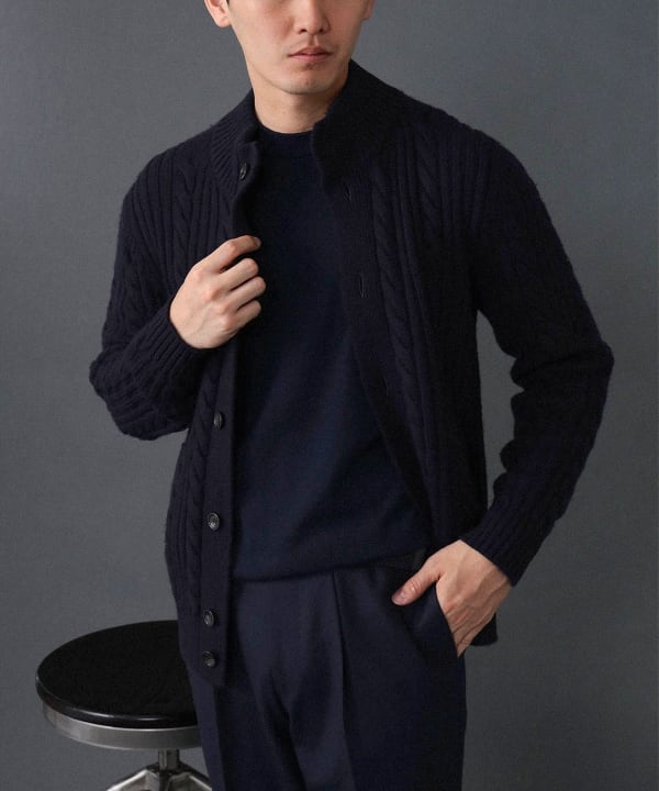 BEAMS F(ビームスF)【別注】BAFY / ウール ケーブル スタンド BEAMS F(ビームスF)【別注】BAFY / ウール ケーブル スタンド