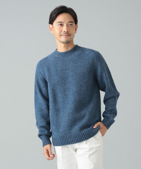 BEAMS GOLF クルーネックセーター L ネイビー BEAMS GOLF クルーネックセーター L ネイビー BEAMS GOLF