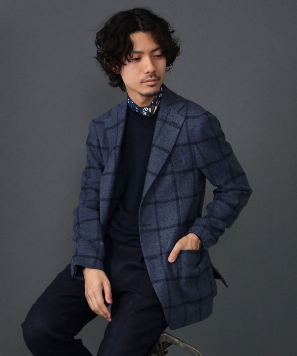 BEAMS F（ビームスF）【別注】LORENZONI / 14G ウール