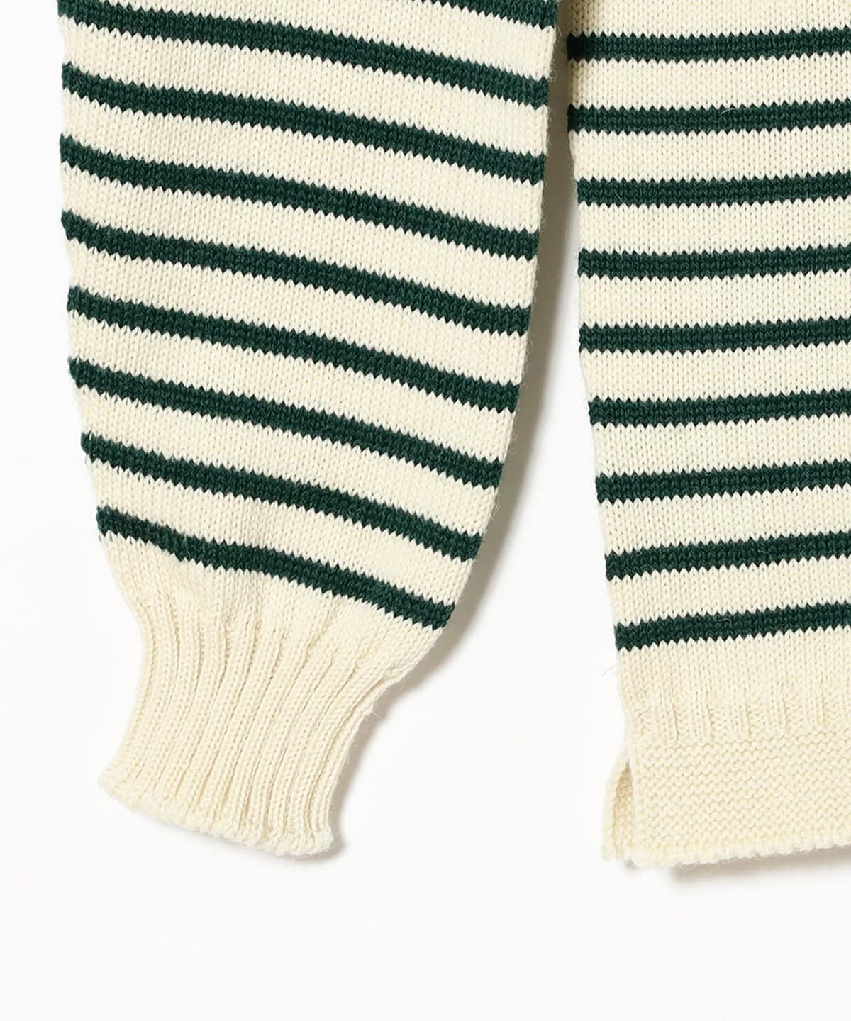BEAMS F（ビームスF）【別注】GUERNSEY WOOLENS / ボーダーニット