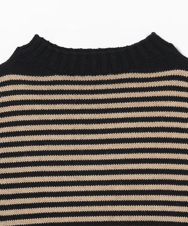 BEAMS F（ビームスF）【別注】GUERNSEY WOOLENS / 1×1 ボーダー