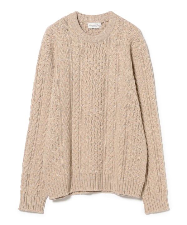 ビームスＦ　ネイティブ柄　ニット　Lサイズ KNIT OUTER ～WILLIAM LOCKIE～｜BEAMS PLUS（ビームス プラス）｜BEAMS