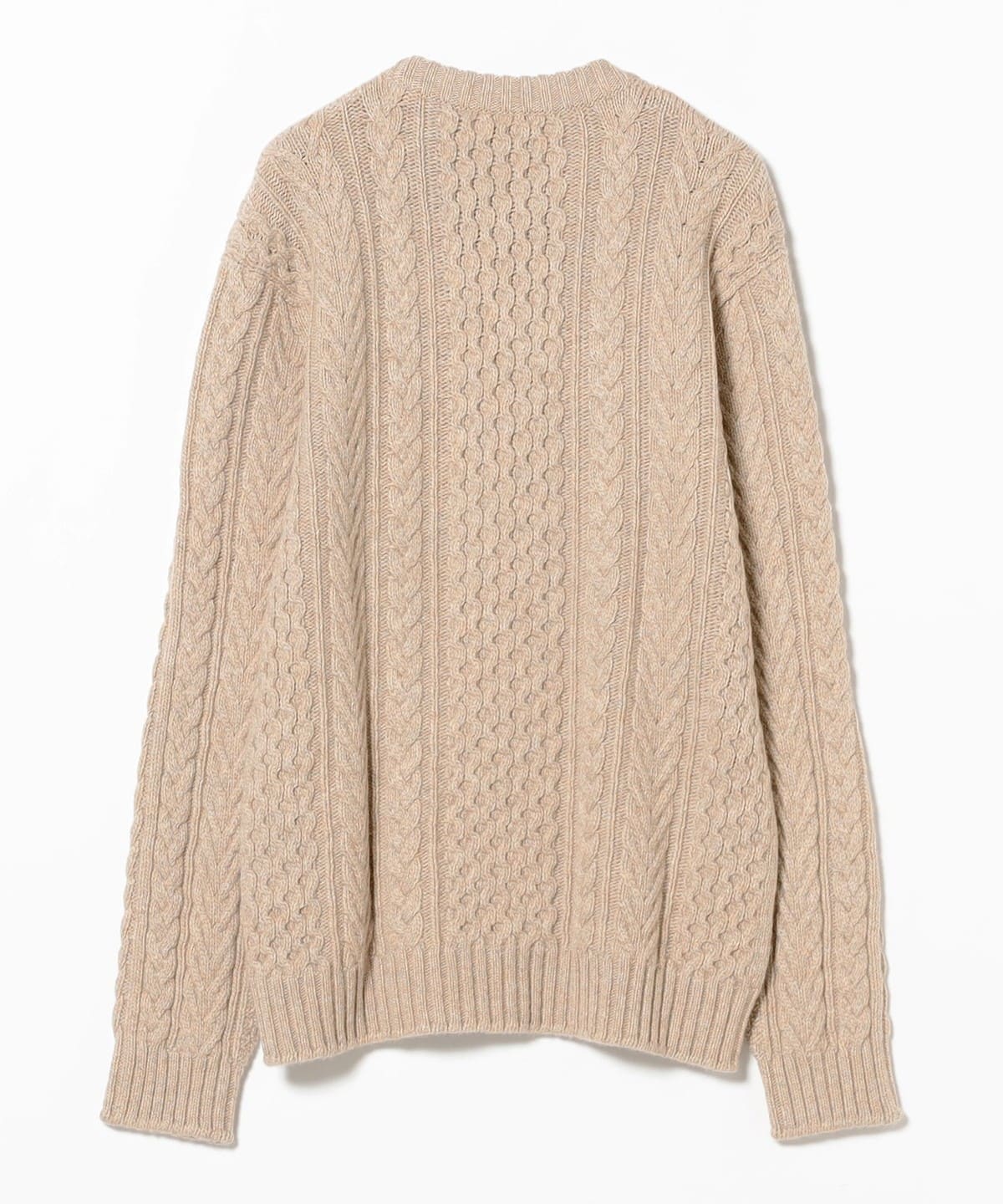 BEAMS F（ビームスF）Johnstons of Elgin / カシミヤ ケーブル